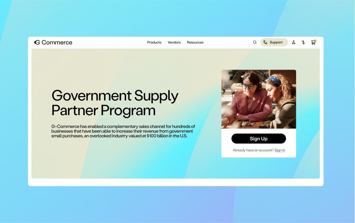 Government supply partner and socioeconomic programs