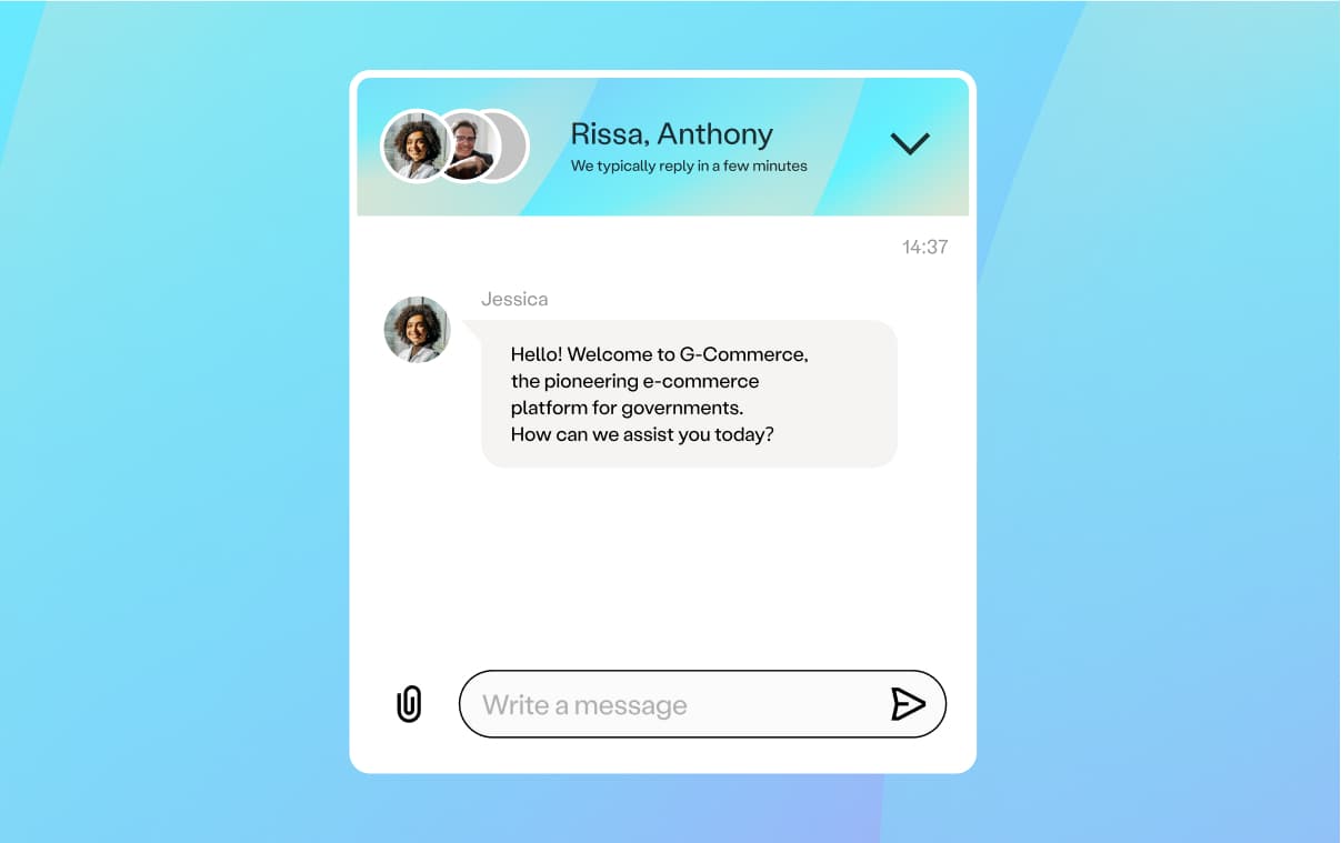 In-app support and messaging